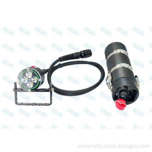 Durable 4000 Lumens DH40 Technical Dive Lights , 6500K Cani